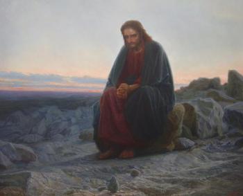 Christ in the Wilderness. Bebihov Dmitry