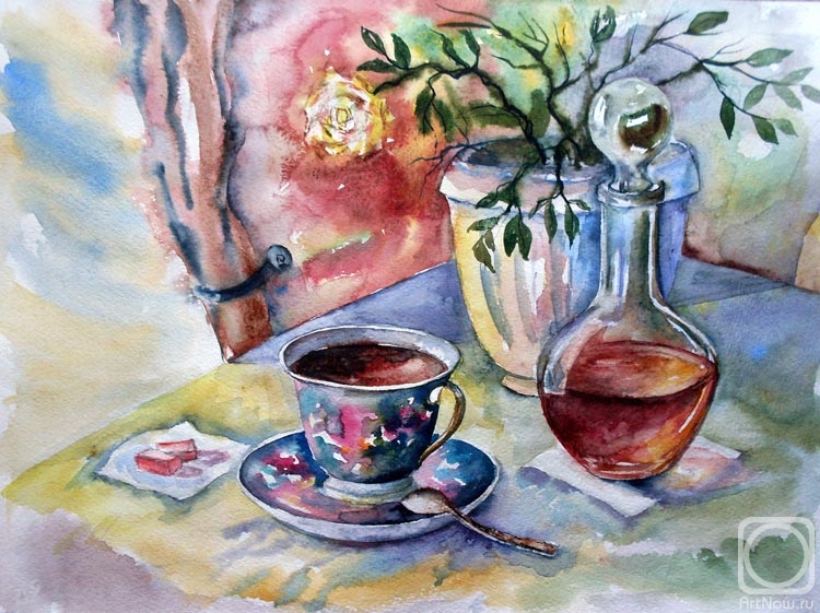 Krutov Andrey. Coffee with cognac