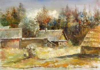 Landscape in the Country. Volosov Vladmir