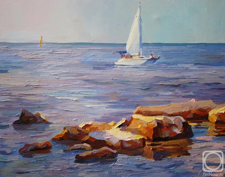 Chizhova Viktoria. Under a sail