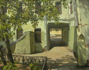 Court in the Furmanny sub-street (The Moscow Arch Moscow Courtyard). Paroshin Vladimir