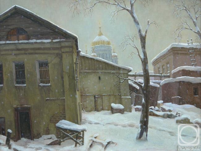 Paroshin Vladimir. Falling snow