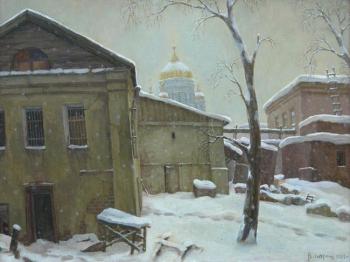 Falling snow. Paroshin Vladimir