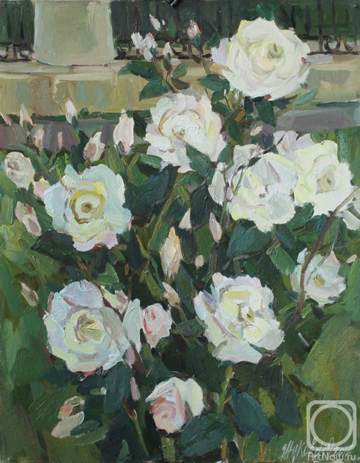 Zhukova Juliya. Evening roses