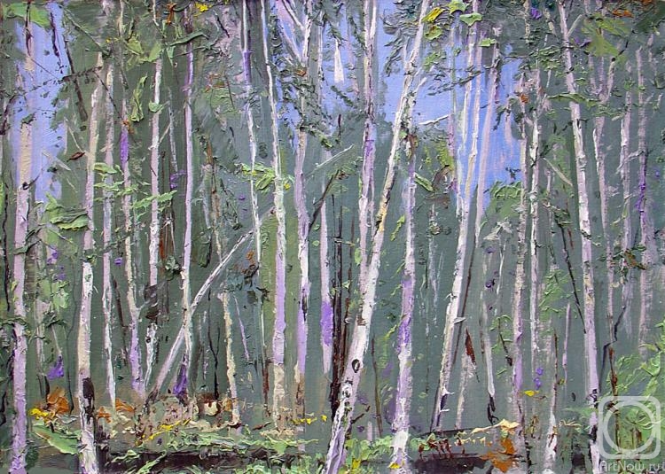 Shaihetdinov Vakil. Birch forest