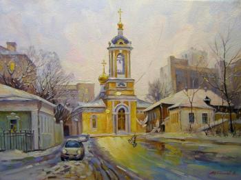 Moscow. Large Baptist Lane. Gerasimov Vladimir
