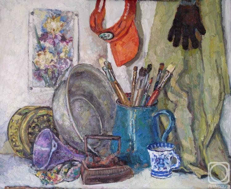 Yaguzhinskaya Anna. Still life from the cycle "Our Life"