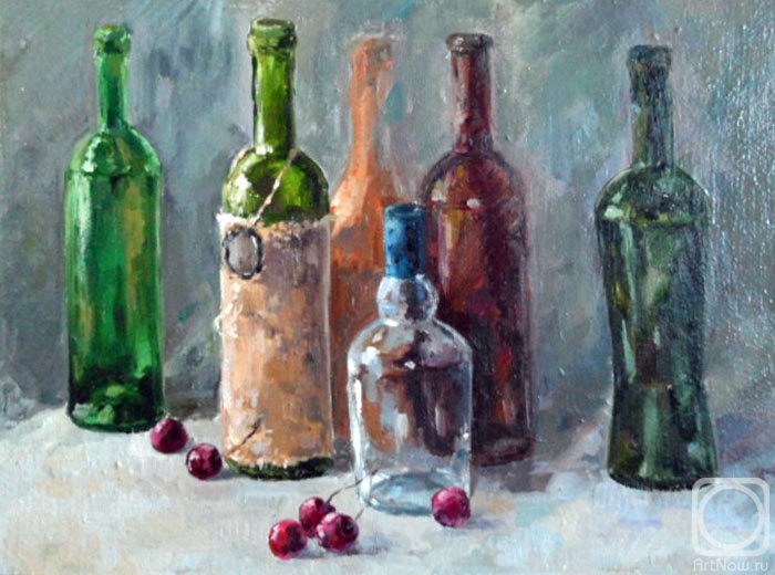 Gerasimova Natalia. Bottles and cherries