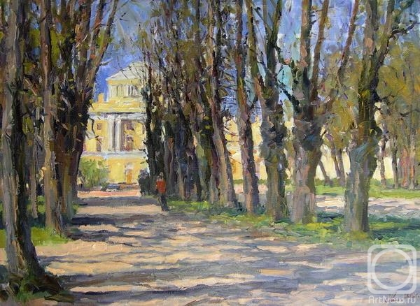 Malykh Evgeny. Pavlovsk. Park. Triple lime's avenue