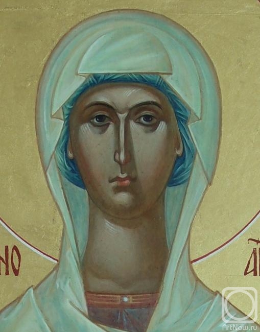Kutkovoy Victor. Saint Equal-to-the-Apostles Nina (fragment)