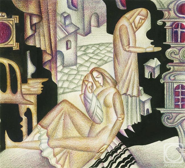 Naletova Olga. Petrograd. 1918. Sheet No. 7