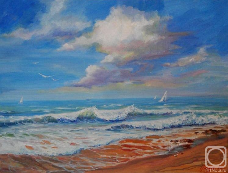 Grosa Ludmila. Sea clouds