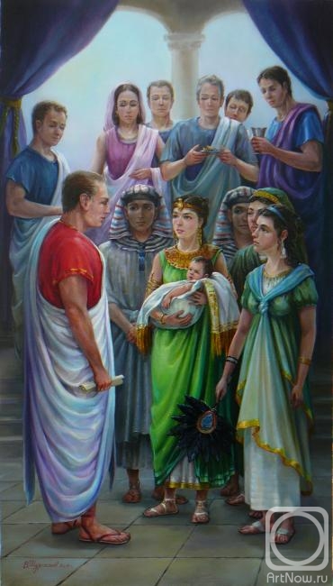 Shurganov Vladislav. recognition of the son of Ptolemy by Julius Caesar in Rome