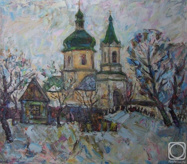 Bondarevskiy Yevhen. Church in Sednev
