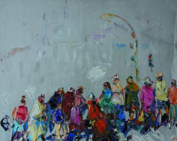 At the traffic light