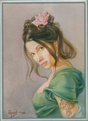 Portrait of a Girl. Pugachev Pavel