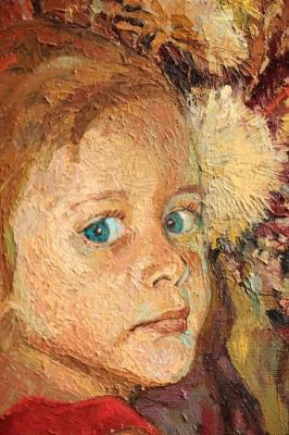 Portrait of a child (fragment)