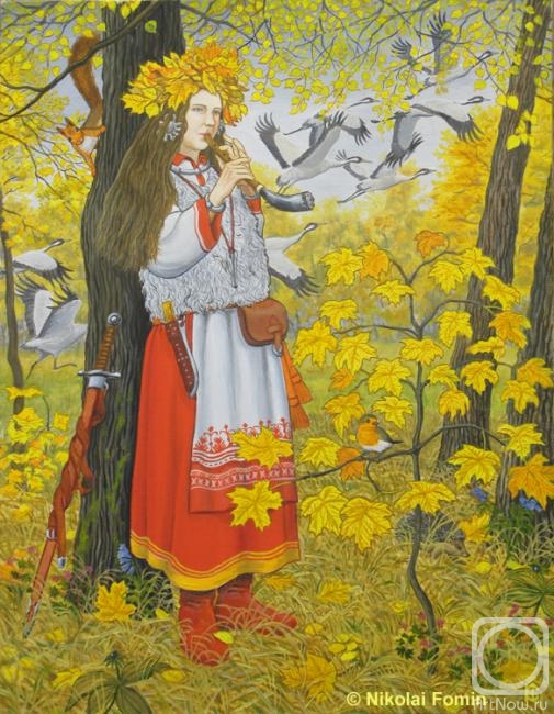 Fomin Nikolay. Autumn. The third sister