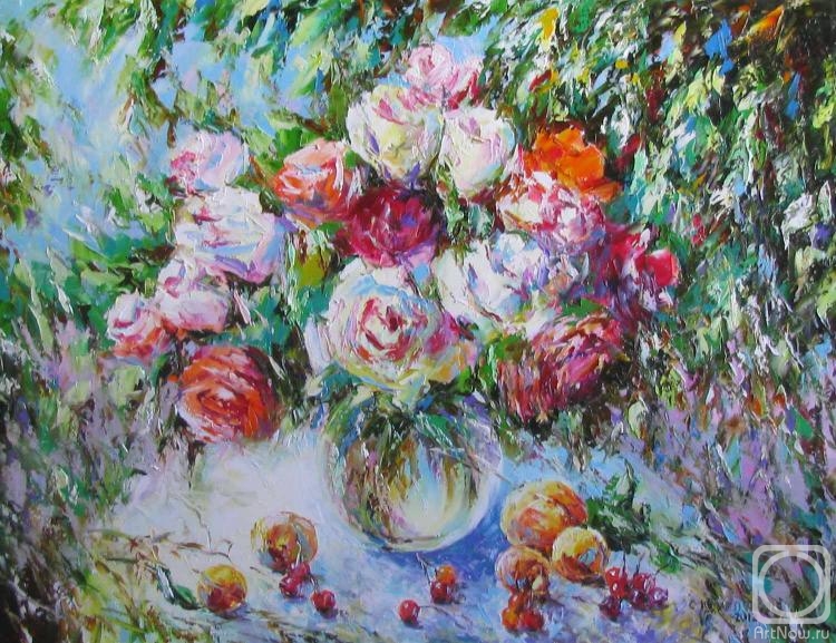 Kruglova Svetlana. Cherries and peaches