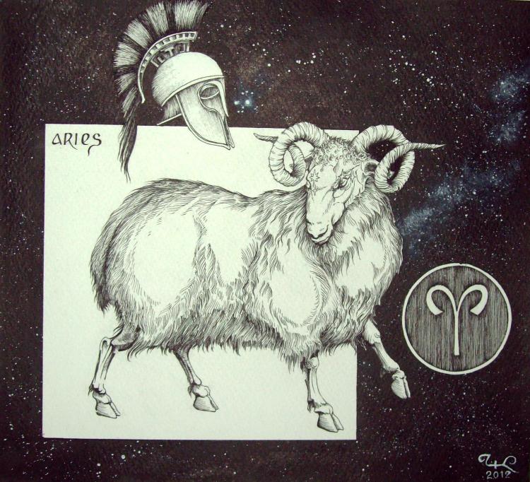 Chasovskih Kirill. Zodiac Signs - Aries