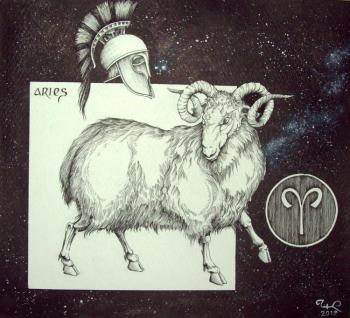 Zodiac Signs - Aries. Chasovskih Kirill