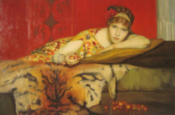 Cherries (Alma Tadema)