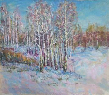 Birches, March