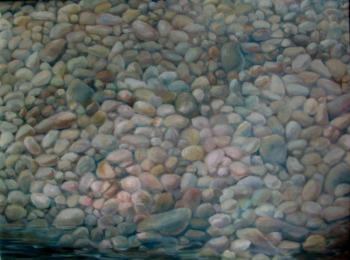 Pebbles on the shore. Salomakhin Yury