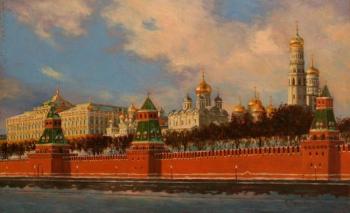 Gold domes. Glushkov Sergey
