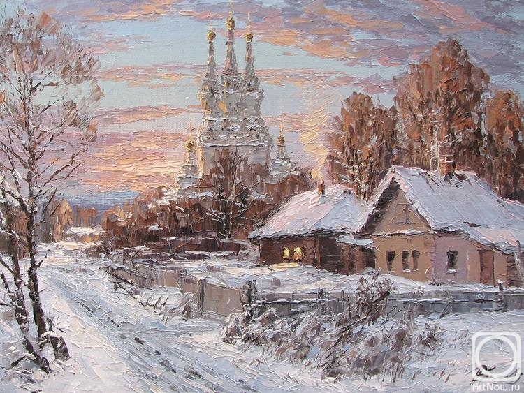 Erasov Petr. Winter evening