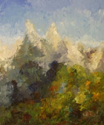 Forest and Mountains