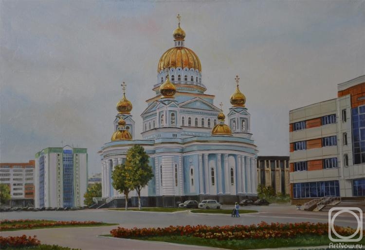 Bakaeva Yulia. Cathedral Square. Saransk