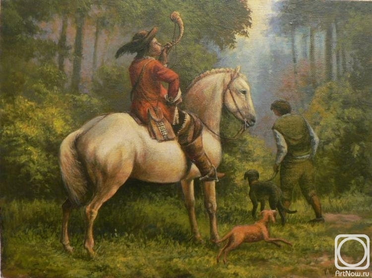 Rogov Vladimir. Mounted Hunter