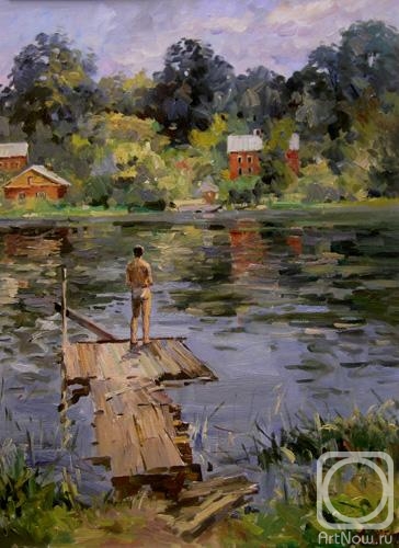 Malykh Evgeny. The summer in Old Ladoga