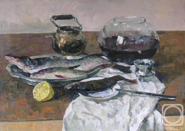 Malykh Evgeny. Still-life with the fish