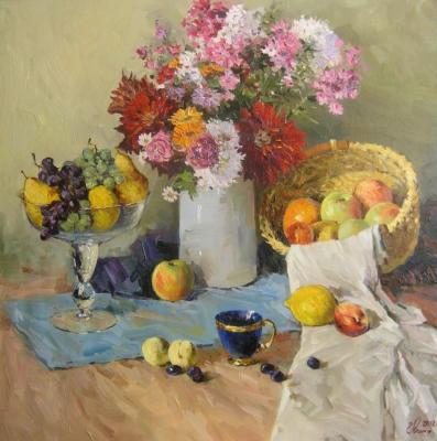A still-life with the fruits. Malykh Evgeny