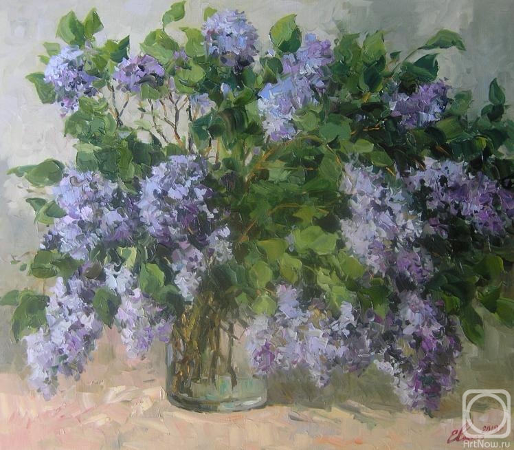 Malykh Evgeny. The lilac bouquet