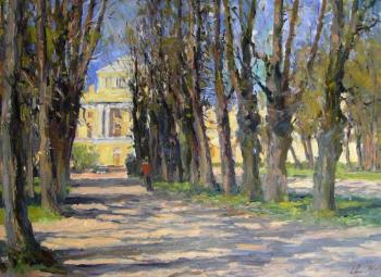 The tripple path of the lime trees. Malykh Evgeny