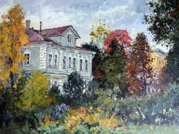 Pushkin town. The house of N.Karamzin