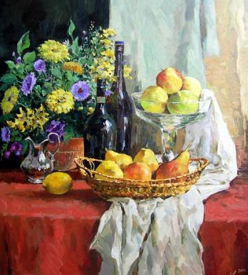 Still-life with the fruits. Malykh Evgeny