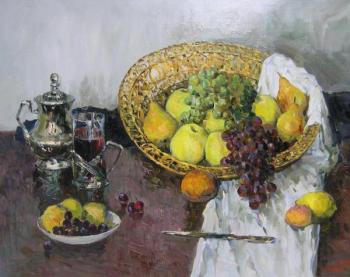 Still-life with the fruits. Malykh Evgeny