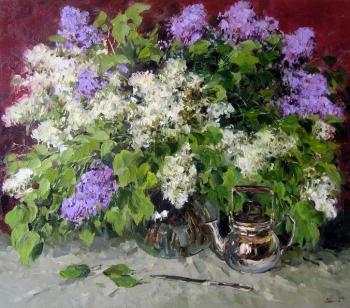 The bouquet of lilac