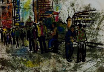 Party-goers (version 2)