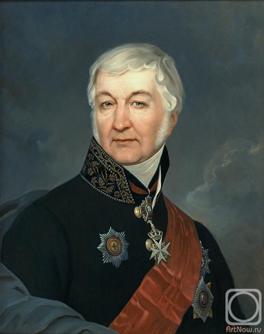 Efoshkin Sergey. Portrait of the statesman of the 19th century V.S. Lansky