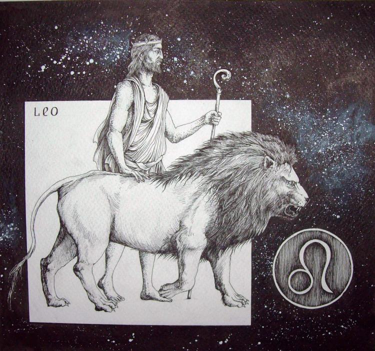 Chasovskih Kirill. Zodiac Signs - Leo
