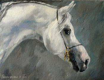 Arabian Horse Head (). Gerasimova Natalia