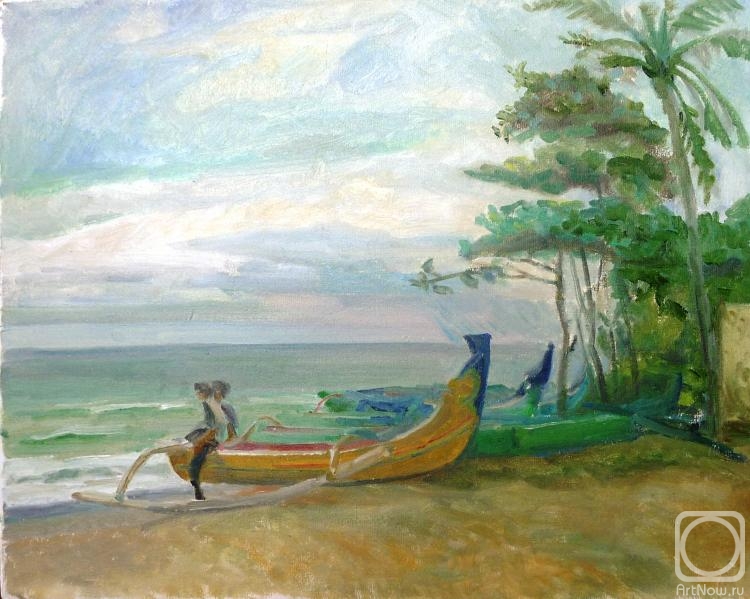 Fedotov Viktor. By the Ocean