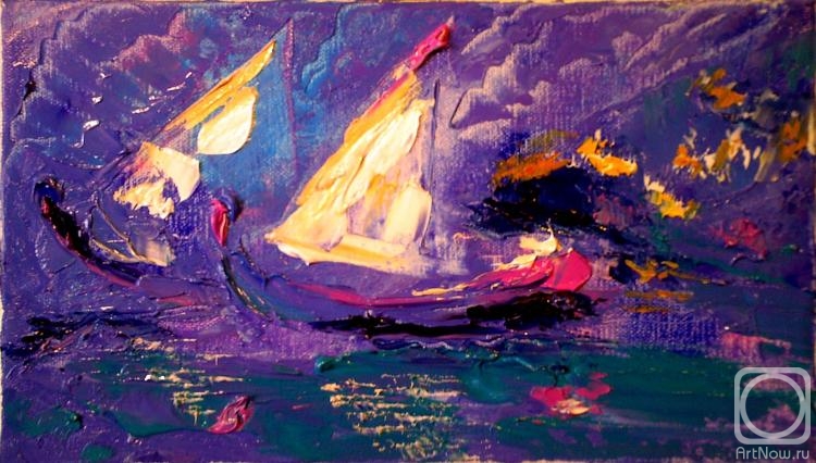 Stolyarov Vadim. Night sail