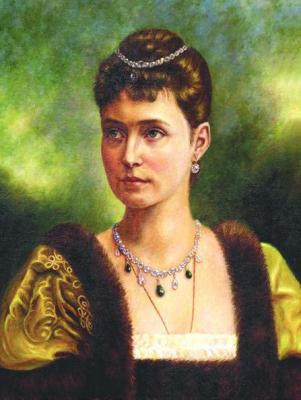 Tsaritsa Aleksandra Fedorovna. Gayduk Irina