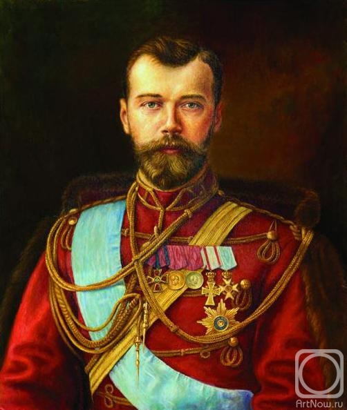 Gayduk Irina. Portrait of Nicholas II - Tsar-Martyr